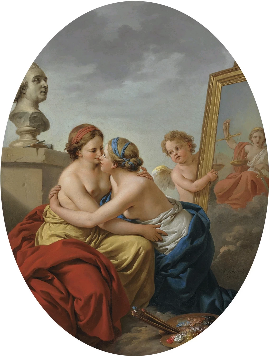 L'unione di pittura e scultura